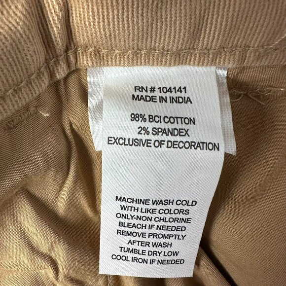 Alpine Design Women's Barrel Leg High Rise Cropped Pant, Size 10, Sahara Sand - Picture 12 of 14